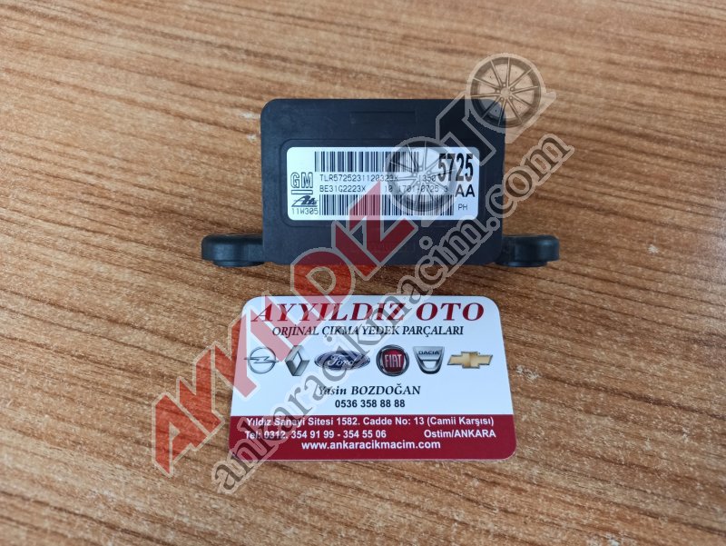 13505725 10.1701-0725.3 OPEL ASTRA J RATE SENSÖRÜ