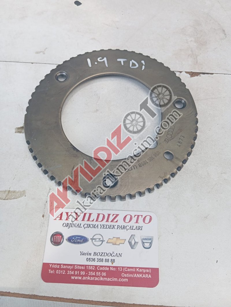 038105189B VW 1.9 TDİ KRANK DİŞLİSİ 