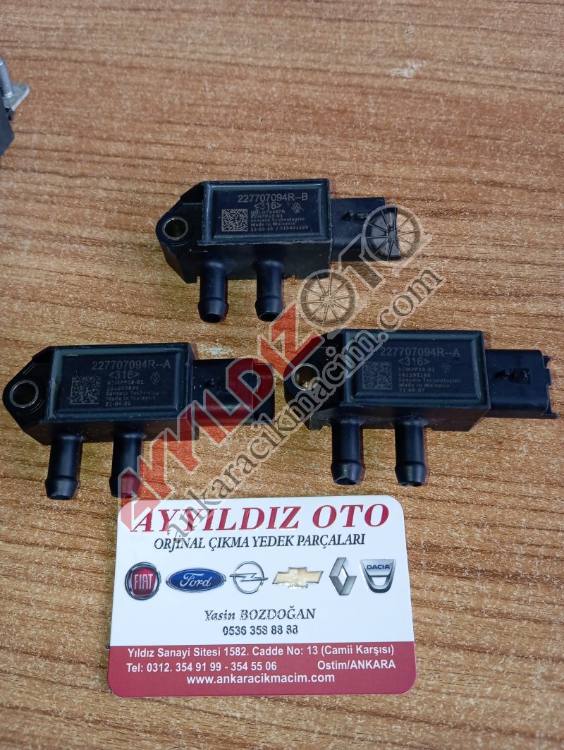 RENAULT CLİO 5 FARK BASINÇ SENSÖRÜ 