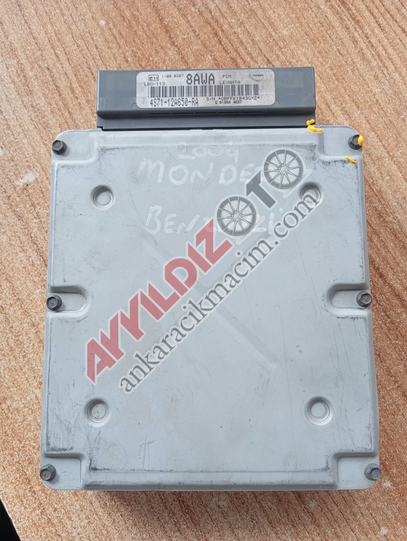 4S71-12A650-RA FORD MONDEO 2 MOTOR BEYNİ 
